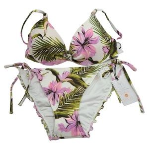 Tropical Floral Bikini Set